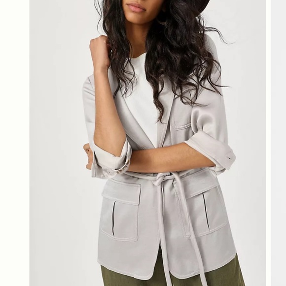 Current Air Jackets & Blazers - Current Air Eleri Cinched Blazer, Small